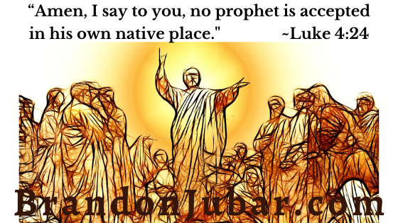 Drawing of Jesus preaching to a crowd.